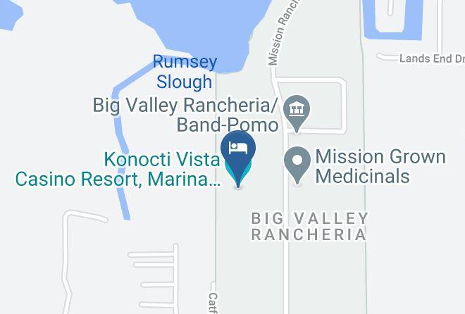 Lake - Konocti Vista Casino Resort Marina & Rv Park Maps