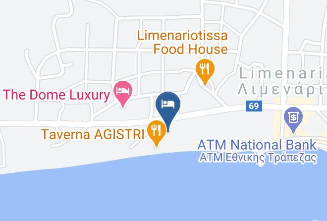 Thasos - Konstantinos Beach 1 Maps