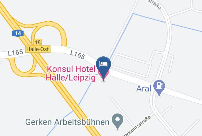 Saalekreis - Konsul Hotel Halle Leipzig Maps