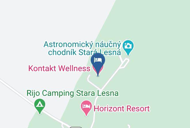 Kezmarok - Kontakt Wellness Hotel Maps