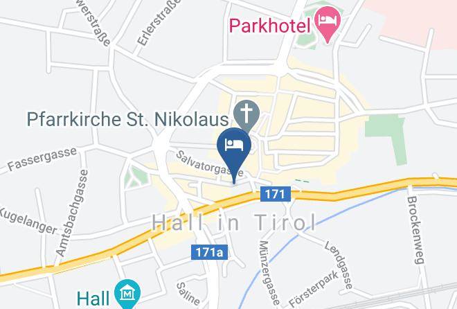 Innsbruck Land - Kontor Boutiquehotel Maps