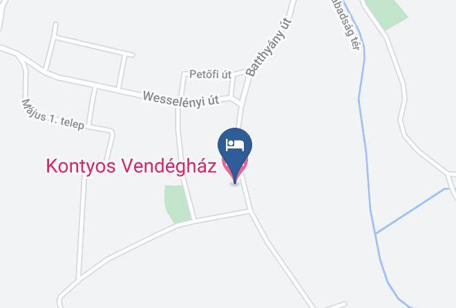 Romhany - Kontyos Vendeghaz Maps