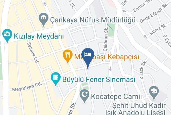 Cankaya - Konukevim Mesrutiyet Maps