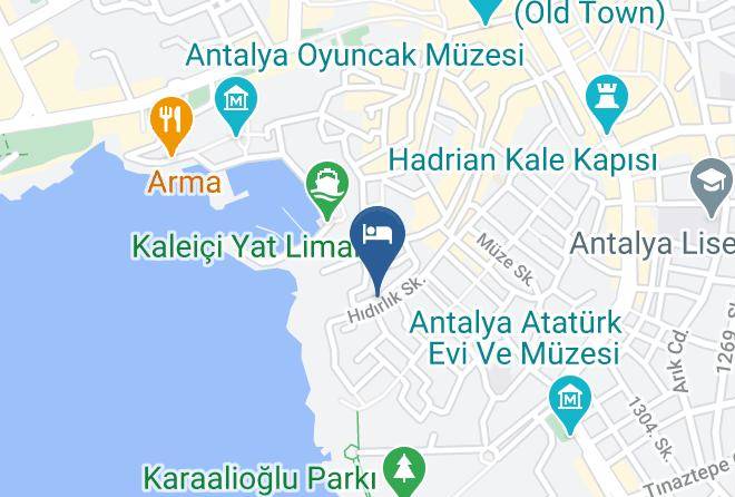 Muratpasa - Konukzade 36 Hotel Maps