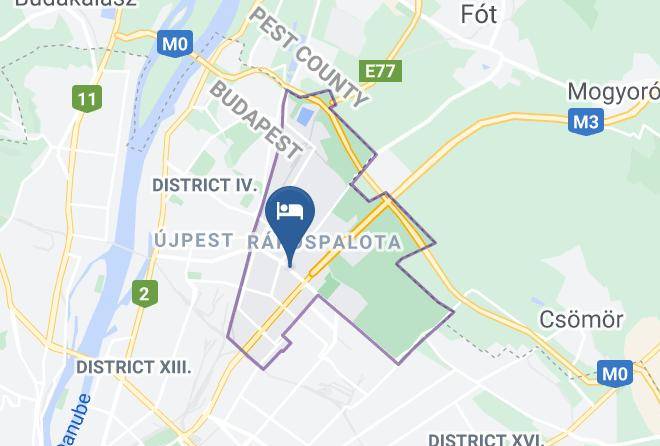Budapest 15 Kerulet - Konvoj Szallo Maps