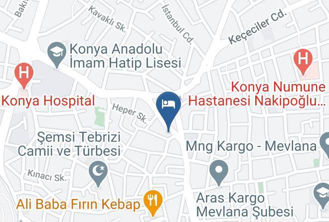 Karatay - Konya Pasapark Karatay Hotel Maps