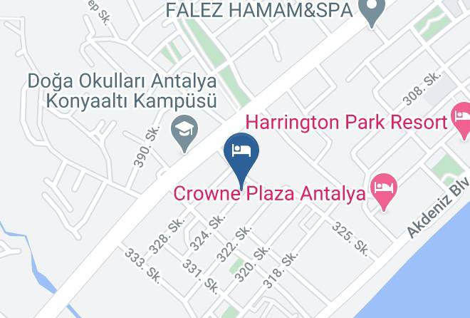 Konyaalti - Konya6 Elit Hotel Maps