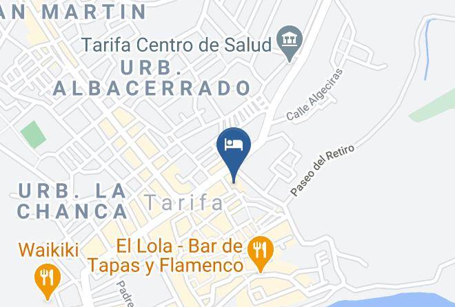 Cadiz - Kook Hotel Tarifa Maps