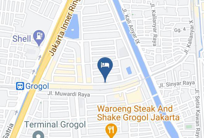 West Jakarta - Koolkost Grogol Makaliwe Maps