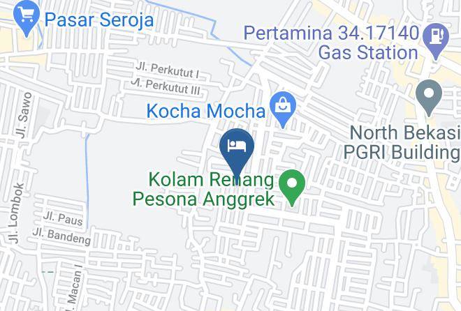 Kota Bekasi - Koolkost Harapan Jaya Bekasi Maps