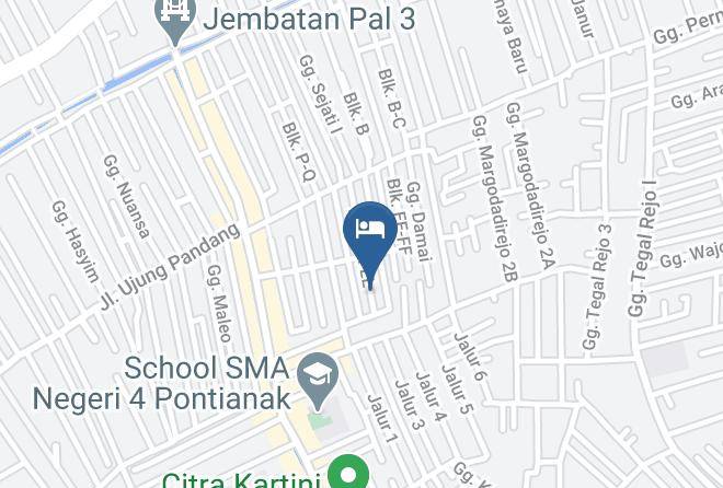 Kota Pontianak - Koolkost Komplek Batara Indah Maps