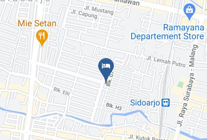 Sidoarjo Regency - Koolkost Near Gelora Delta Sidoarjo Maps