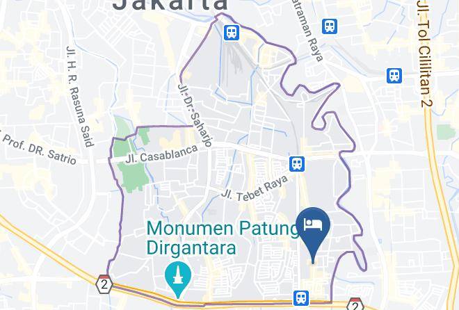 Jakarta Selatan - Koolkost Syariah Asem Baris Raya Maps