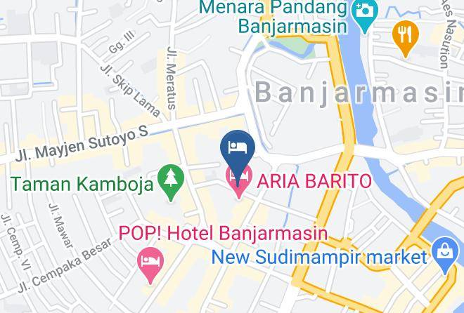 Banjarmasin - Koolkost Syariah Near Pasar Terapung Banjarmasin Maps