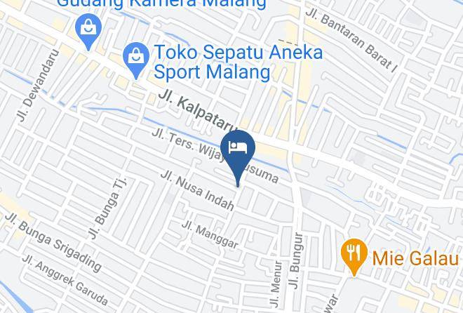 Kota Malang - Koolkost Syariah Taman Nusa Indah Maps