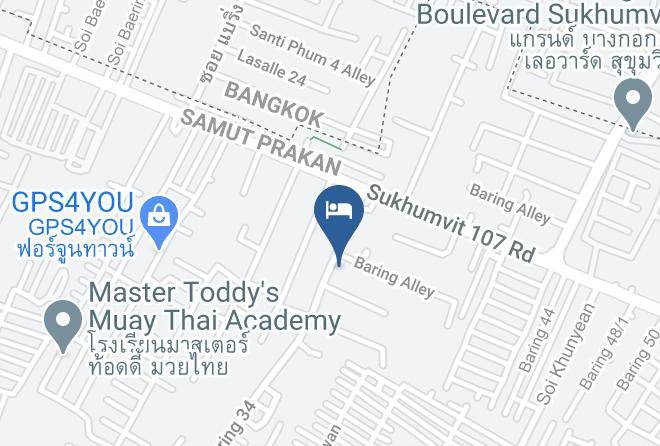 Koon Hotel Map - Samut Prakan - Amphoe Mueang Samut Prakan
