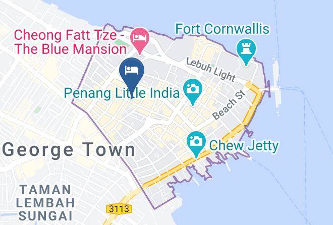 Georgetown - Kooning Hotel Maps
