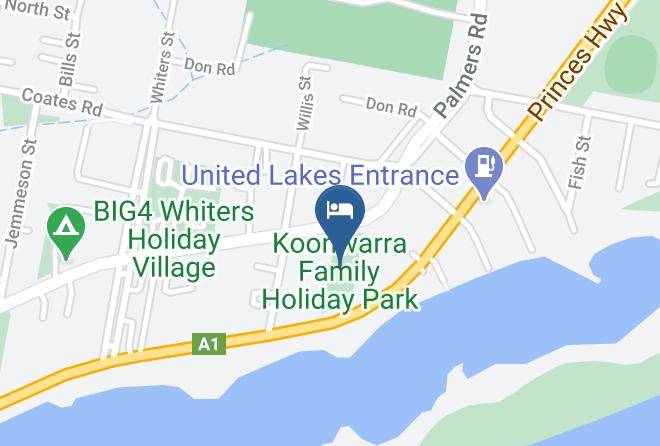 East Gippsland - Koonwarra Family Holiday Park Maps