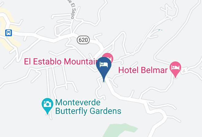 Monte Verde - Koora Hotel Maps