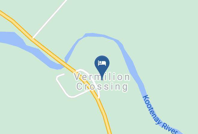East Kootenay - Kootenay Park Lodge Maps