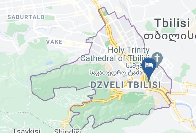 Tbilisi - Kopala Hotel 2 Maps