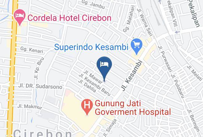 Cirebon Regency - Kopi Roemah Kesambi Maps