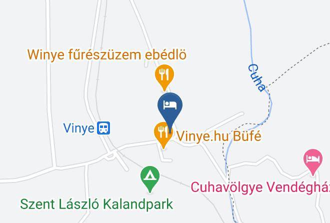 Bakonyszentlaszlo - Kopince Fogado Maps