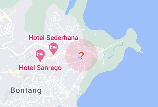 Kota Bontang - Kopkar Hotel Bintang Sintuk Maps