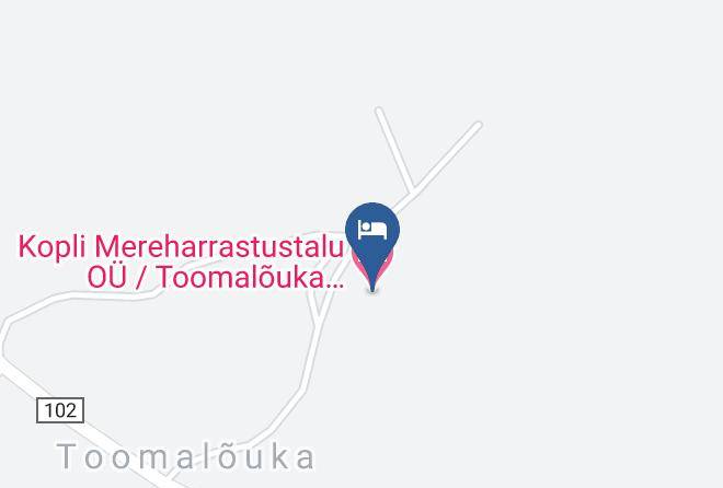 Saaremaa Vald - Kopli Mereharrastustalu Ou Toomalouka Turismitalu Maps
