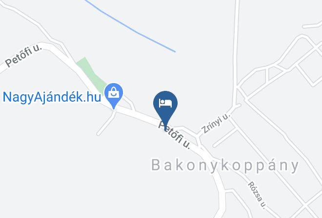 Bakonykoppany - Koppany Lovasudvar Maps