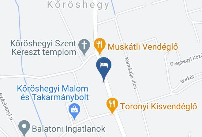 Koroshegy - Koppanyvolgy Vendeghaz Maps