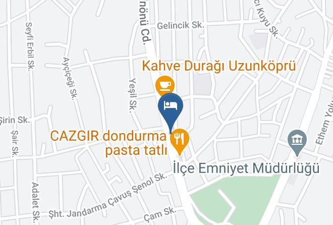 Uzunkopru - Kopru Hotel Maps
