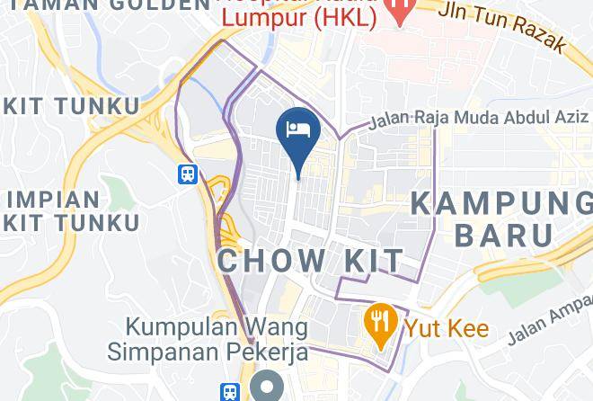 Kuala Lumpur - Koptown Edc Hotel Kuala Lumpur Maps