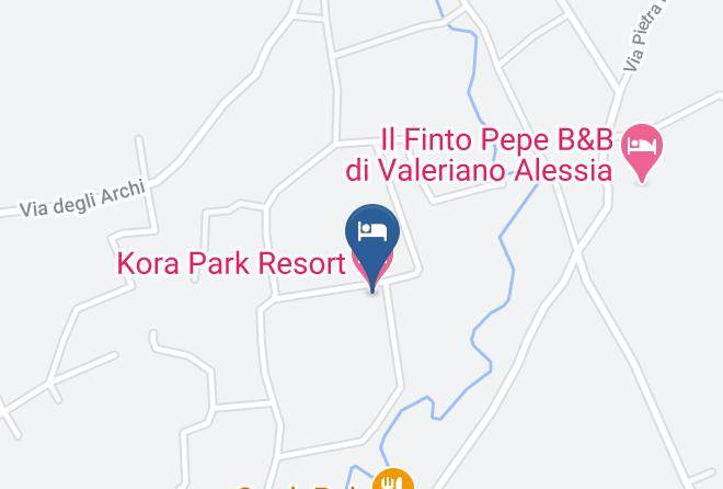 Latina - Kora Park Resort Maps