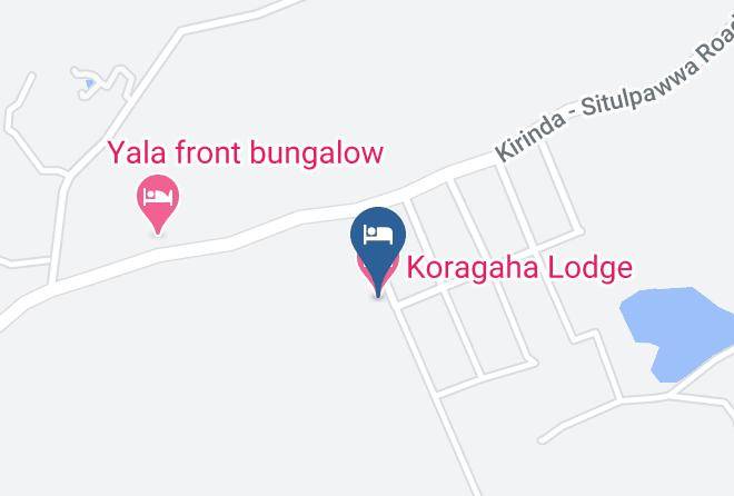 Galle - Koragaha Lodge Maps