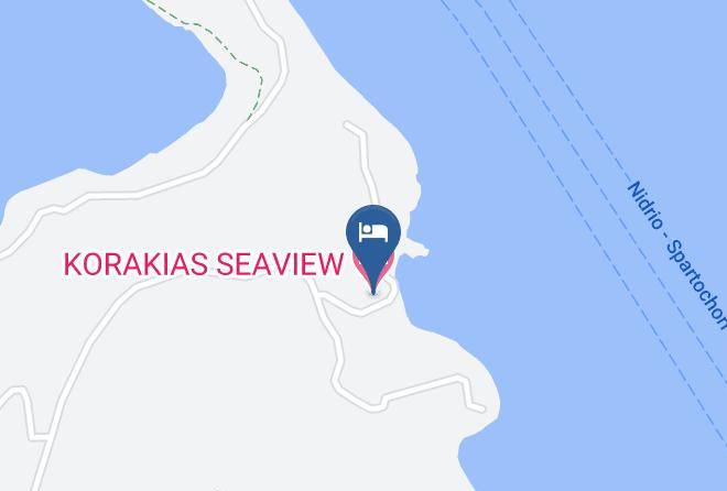 Levkas - Korakias Seaview Maps