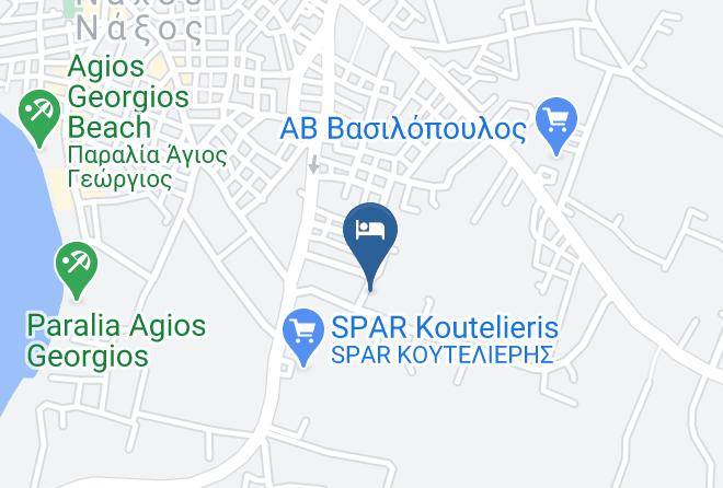 Naxos - Korali Garden Hotel Maps