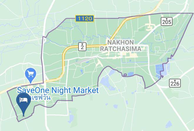 Amphoe Mueang Nakhon Ratchasima - Korat Resort Maps