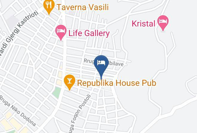 Korce - Korca Boutique Hotel Maps