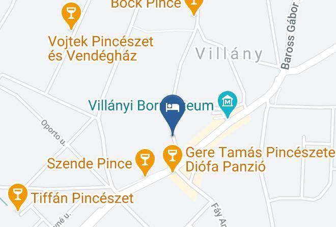 Villany - Kordik Vendeghaz Maps