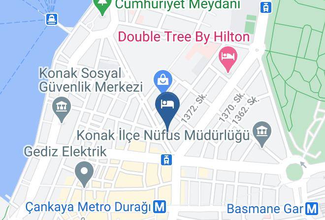 Konak - Kordon Otel Cankaya Maps