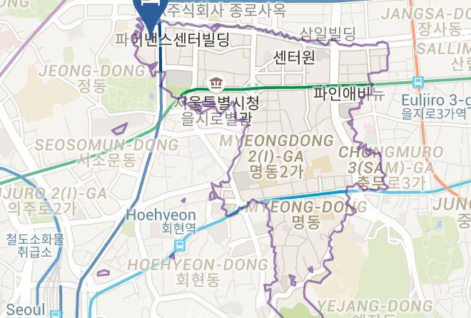 Junggu - Koreana Hotel Maps