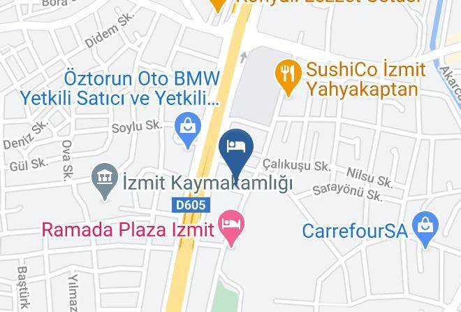 Izmit - Koreana Otel Maps