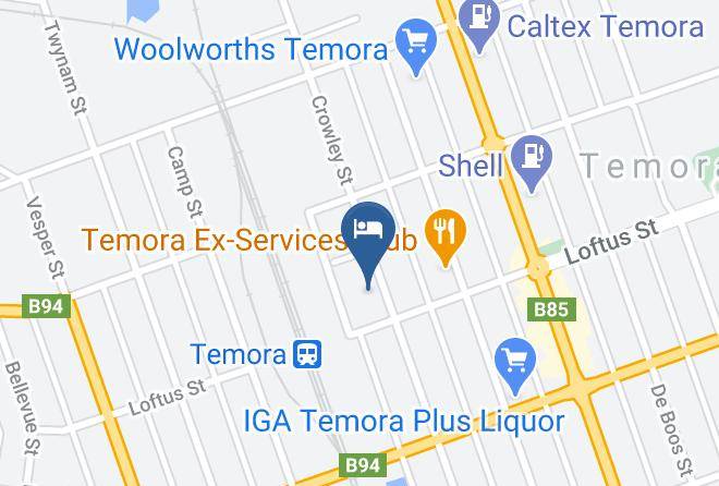 Temora - Koreela Park Motor Inn Maps