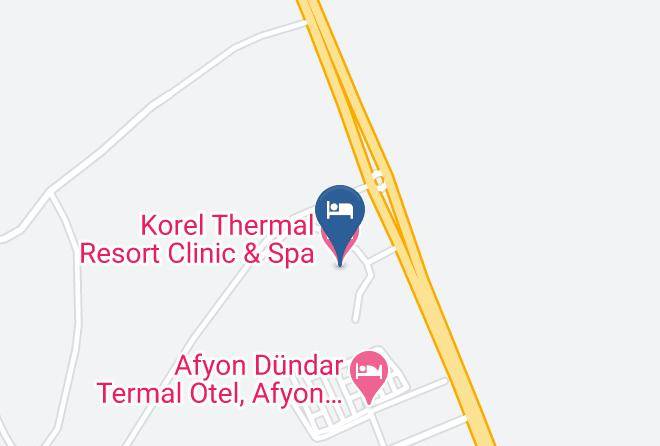 Korel Thermal Resort Clinic & Spa Map