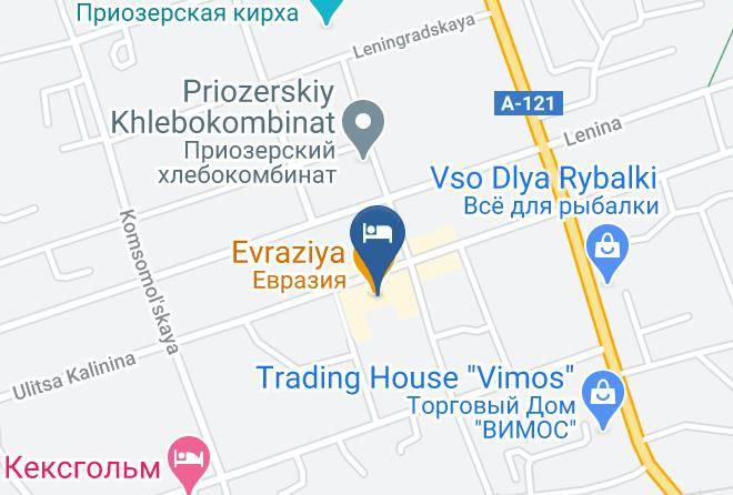 Priozersky District - Korela Hotel Maps