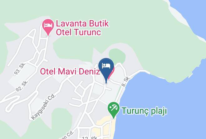 Turunc - Korfez Restaurant Maps