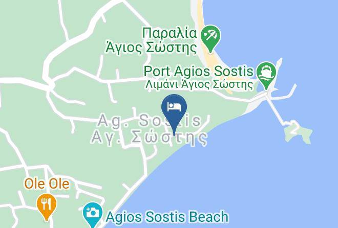 Zakinthos - Korfiati Apartments Maps