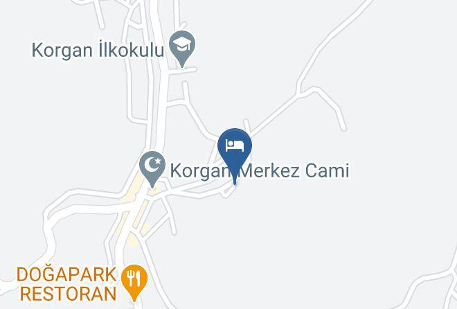 Korgan - Korgan Otel Maps