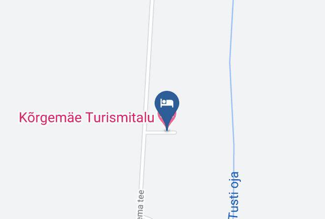 Korgemae Turismitalu Map
